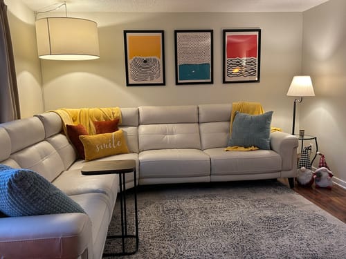 Customer photo review of Modern Tribal Set of 3 Prints