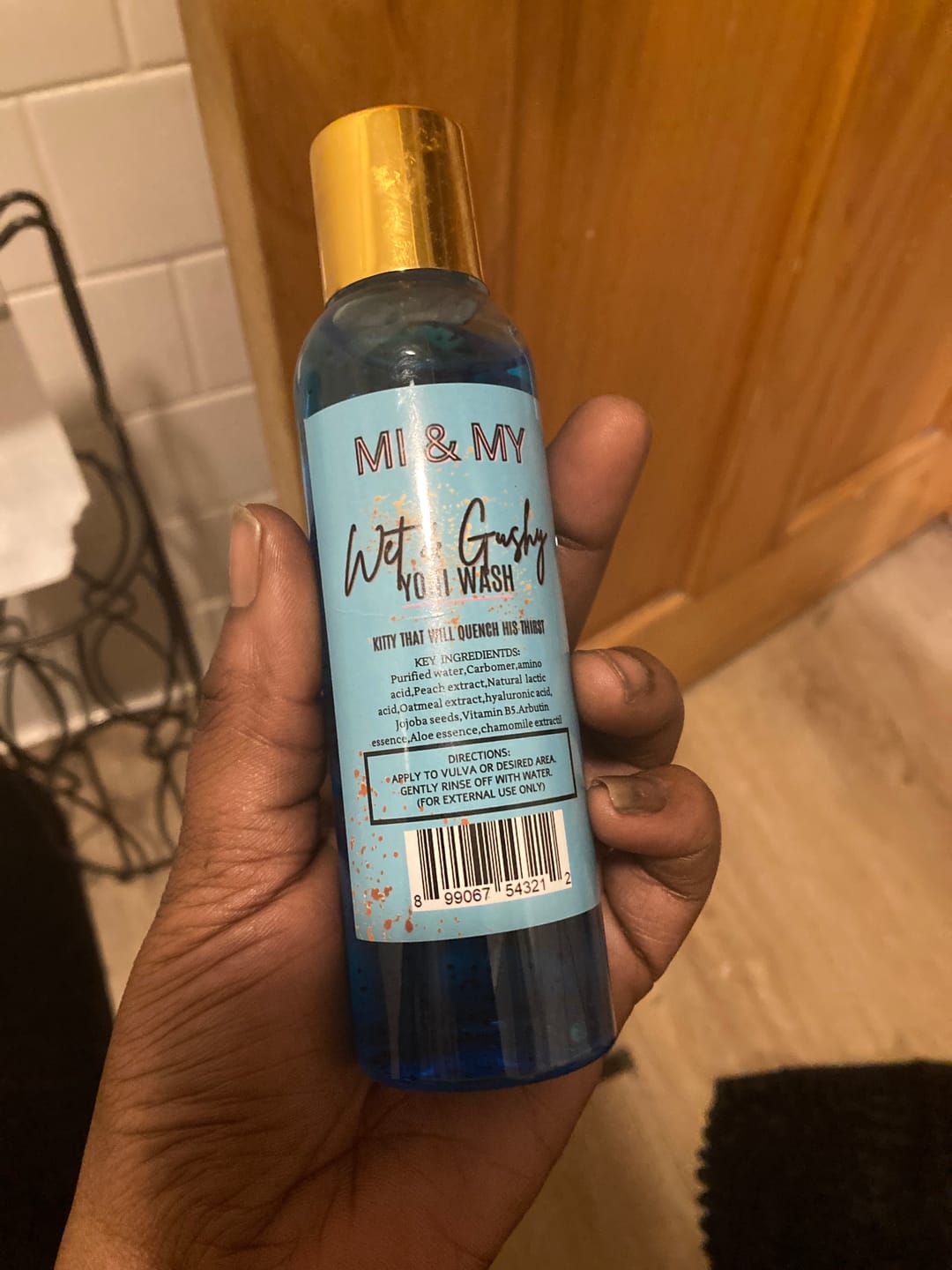 Customer photo review of Wet And Gushy