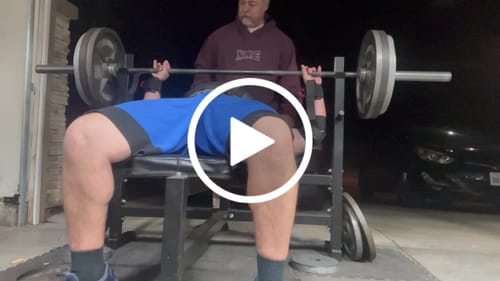 Customer video review of Personal Record Heavy Duty Premium Elbow Wraps PR903 - All Black