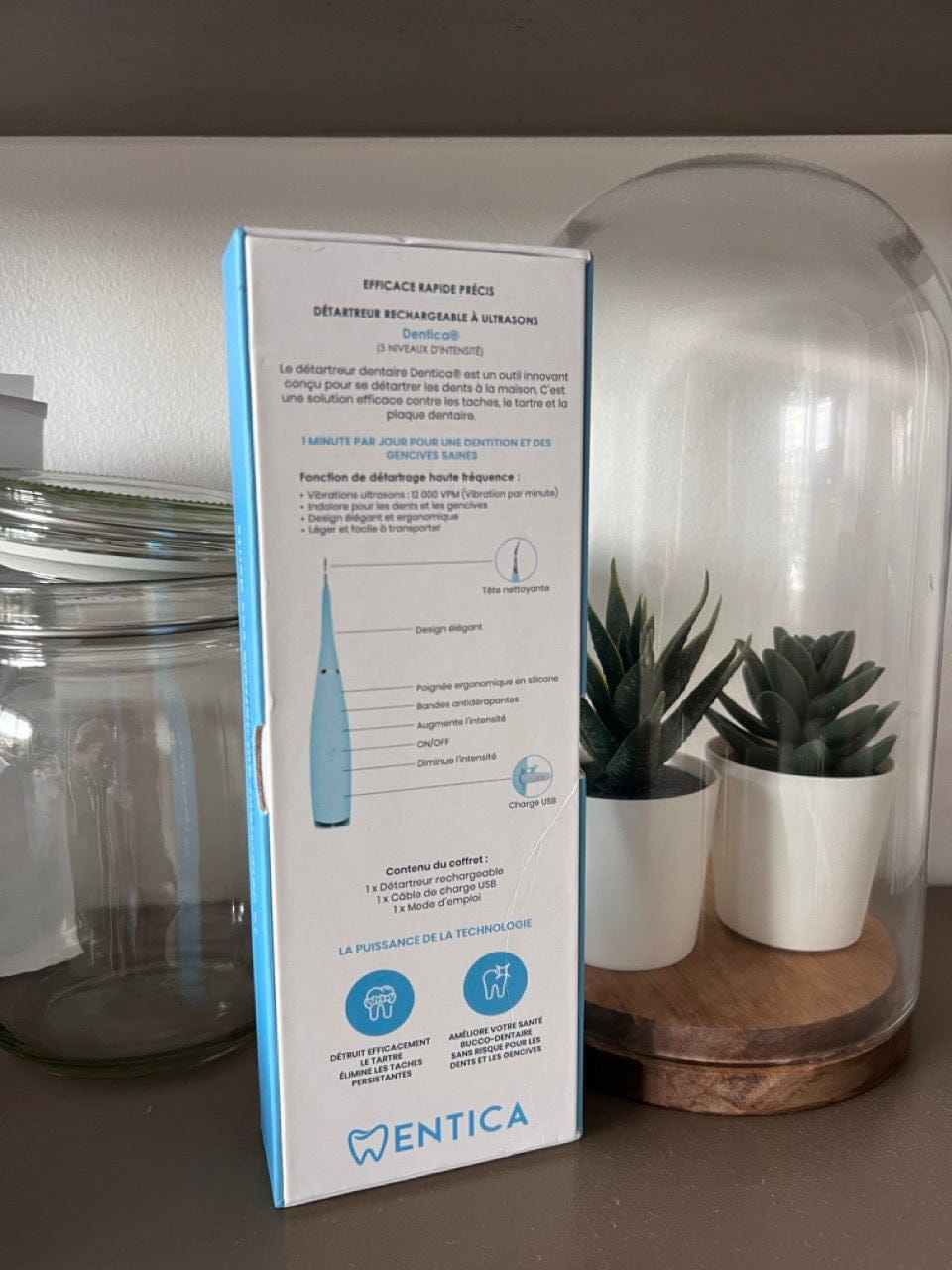 Customer photo review of Détartreur Dentaire à Ultrasons | Dentica®