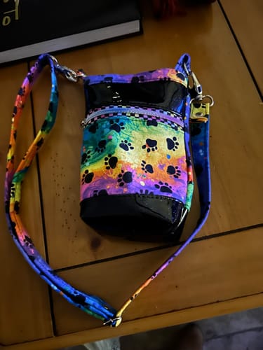 Customer photo review of Wanderlust Phone Bag Pattern