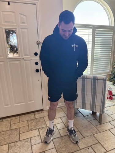 Customer photo review of Classic Mesh Shorts