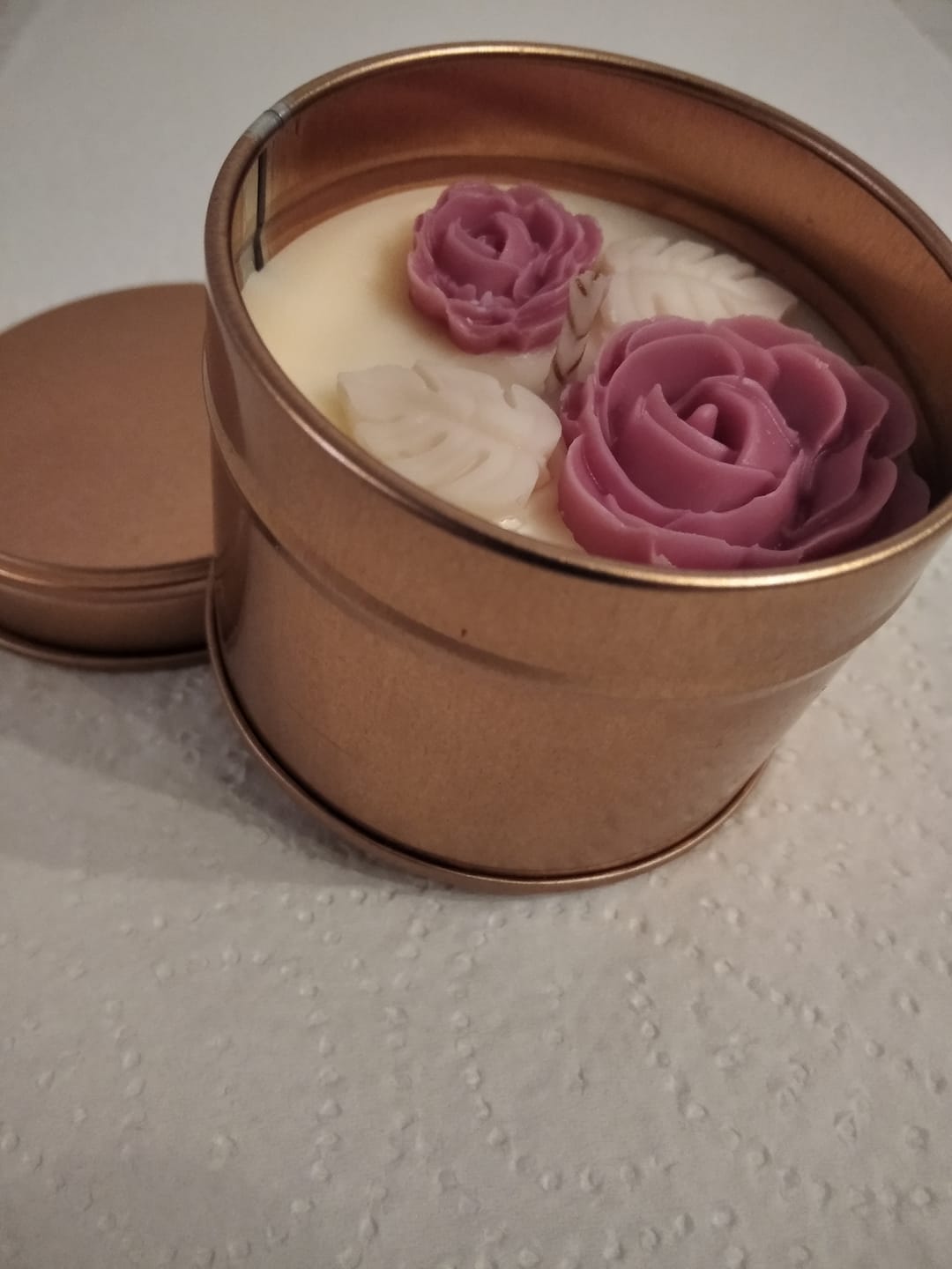 Customer photo review of Tarro con tapa de color Rosado