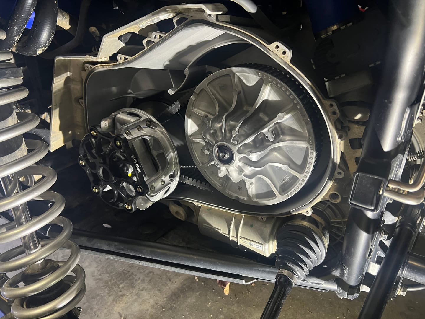 Customer photo review of RPM Billet " Cooler " P90x Clutch Cover / Brace RZR  Pro XP, Turbo R, Pro R