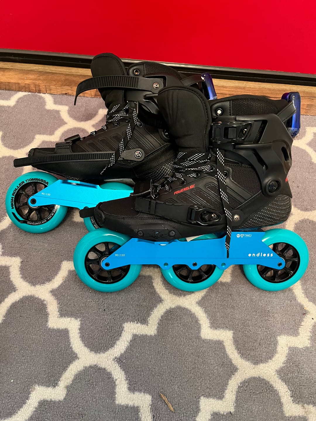 Customer photo review of BONT PRO Inline Skate Bearings