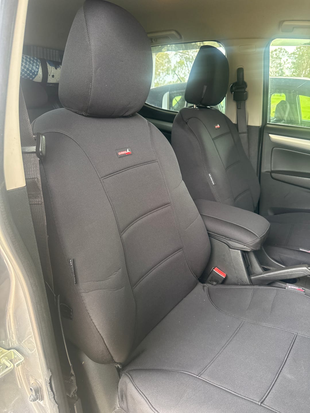 Customer photo review of Sharkskin Seat Covers for Holden Colorado RG Dual Cab (06/2012-On)