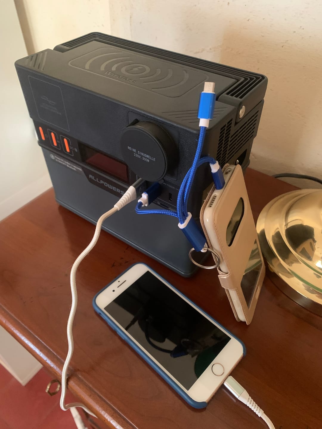 Customer photo review of ALLPOWERS S300 Plus Station électrique portable 300W 288Wh