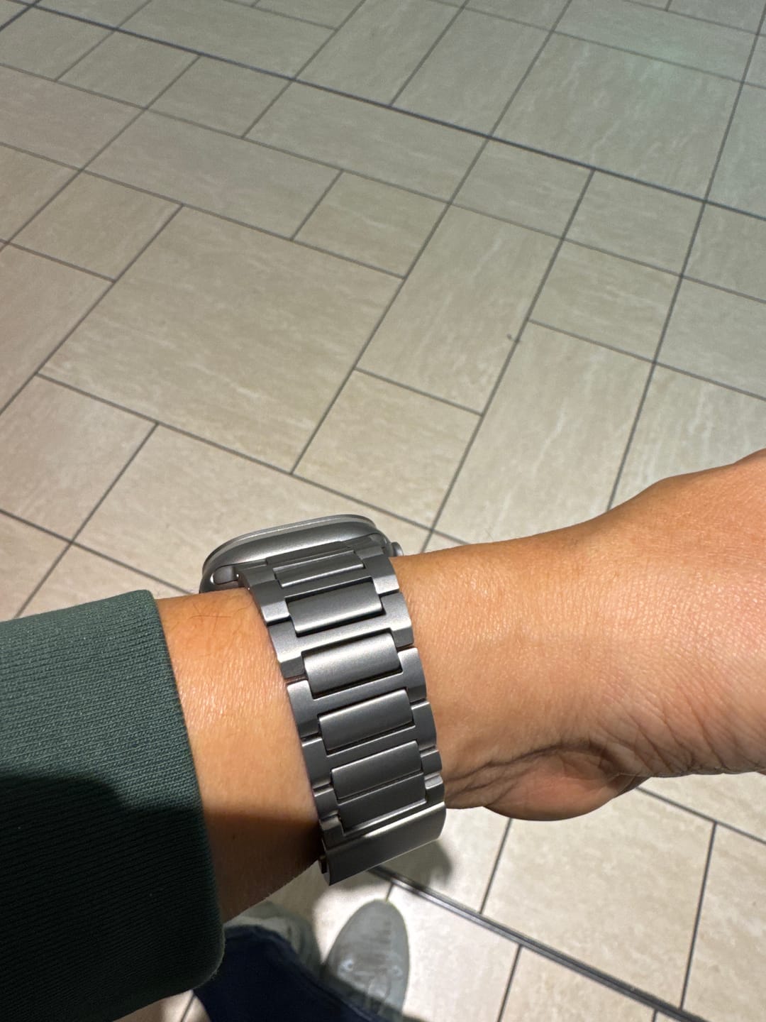 Customer photo review of Titanium Bracelet Pro