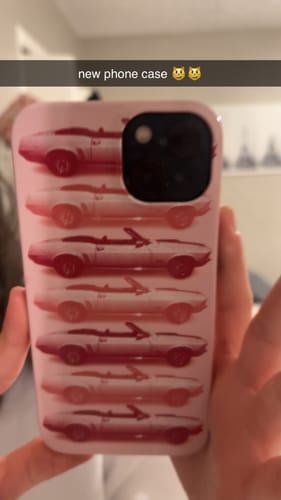 Customer photo review of 'Backseat Driver' phone case