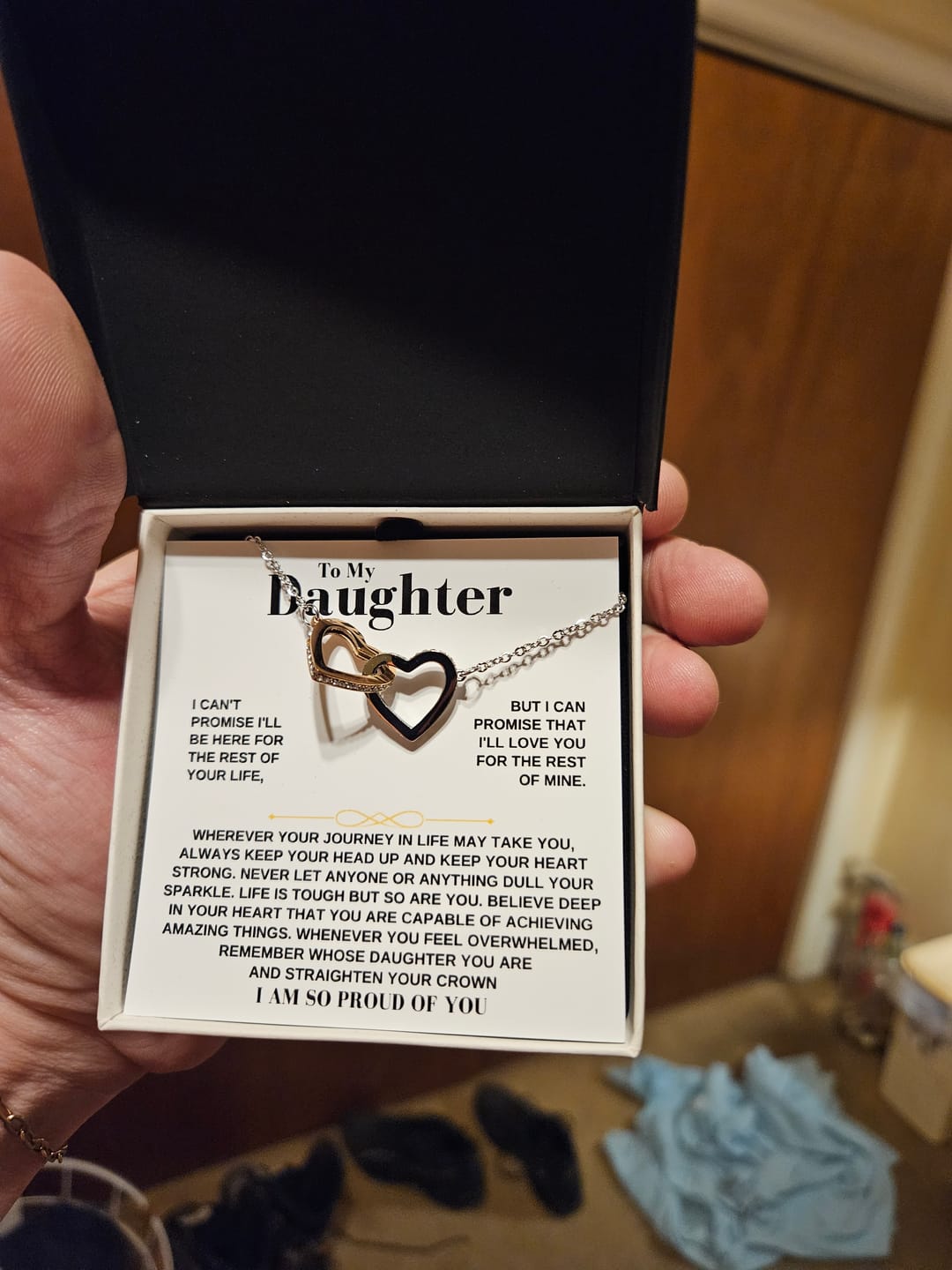 Customer photo review of To My Daughter - Beautiful Gift Set - SS176D