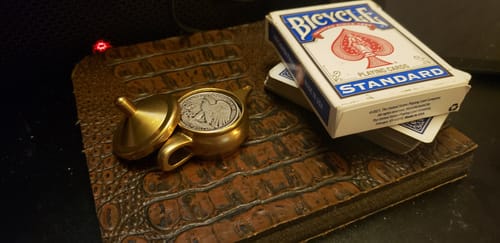 Customer photo review of TCC 14th Anniversary | The Coin Teapot by Steven Gu & Artisan Coin