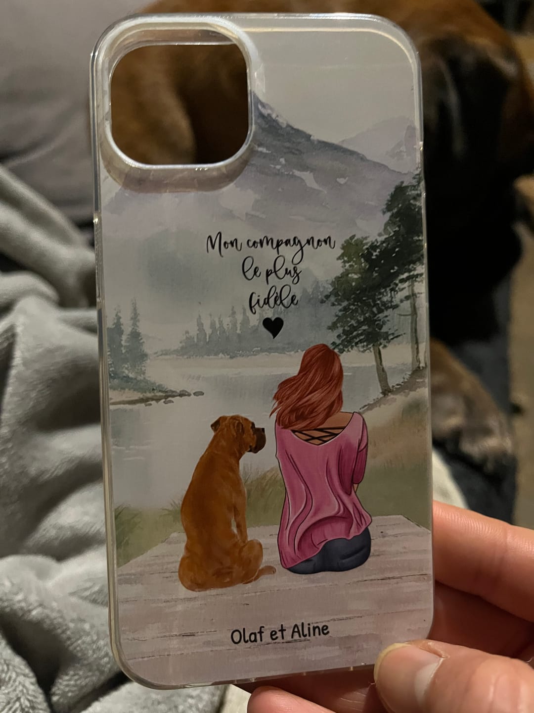 Customer photo review of Meilleurs amis - Coque de téléphone personnalisée