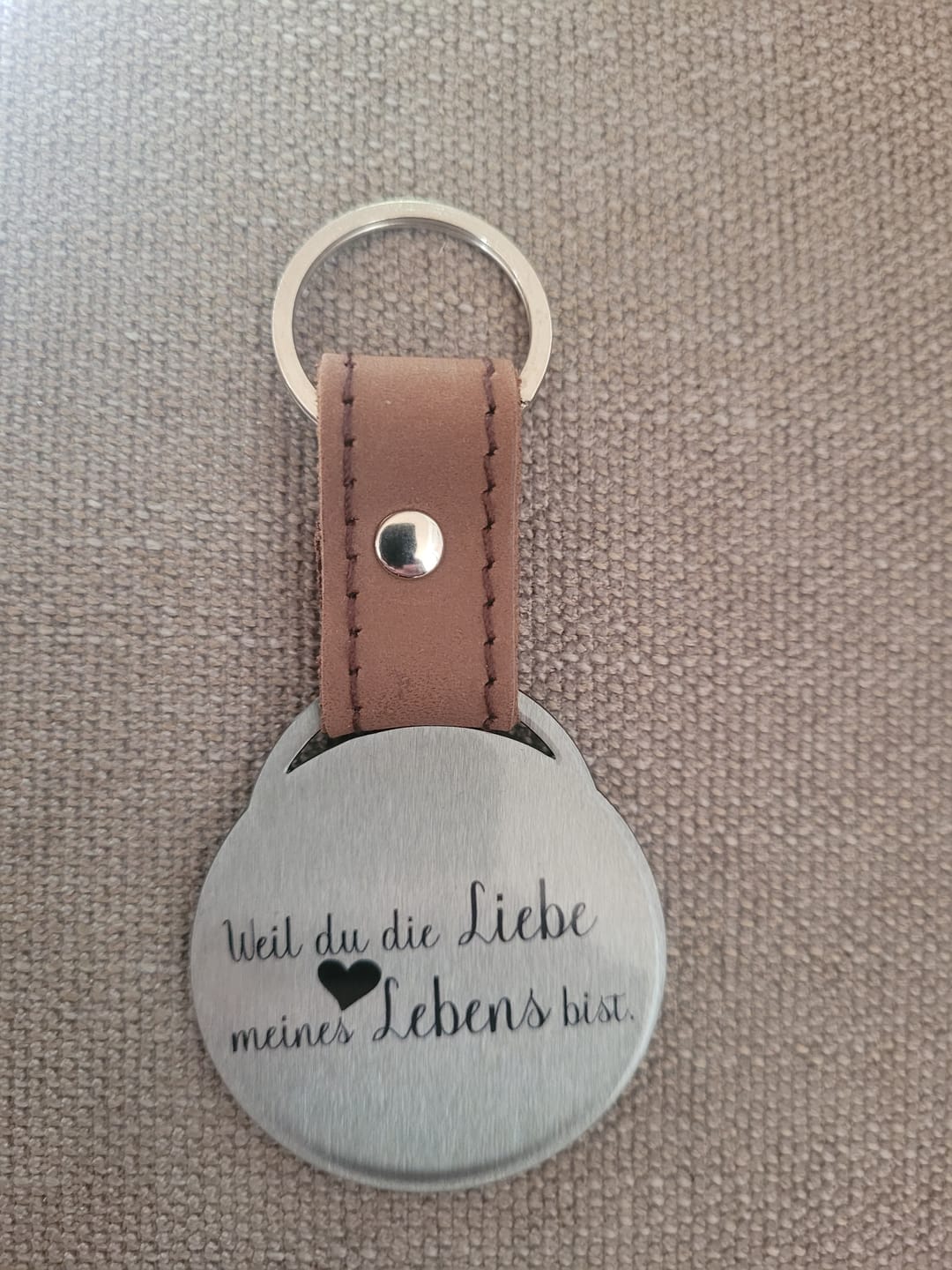 Customer photo review of Foto - Schlüsselanhänger - Liebe meines Lebens