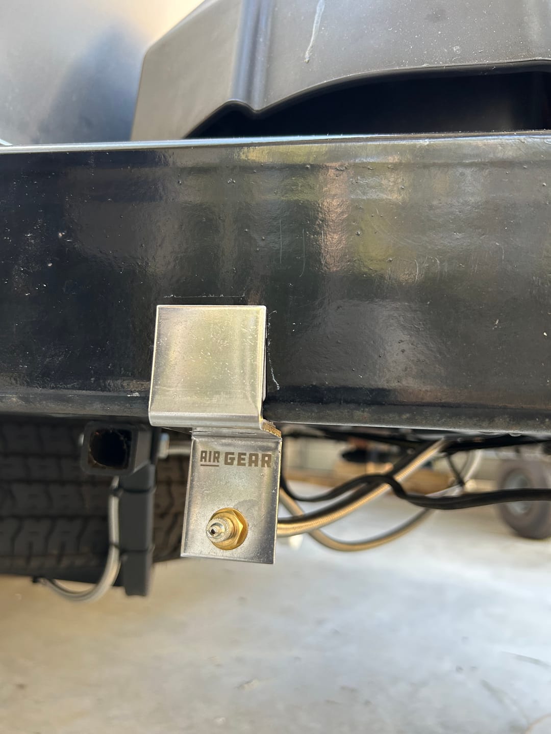 Customer photo review of AIR GEAR EasyAIR Spare Tire Inflation System