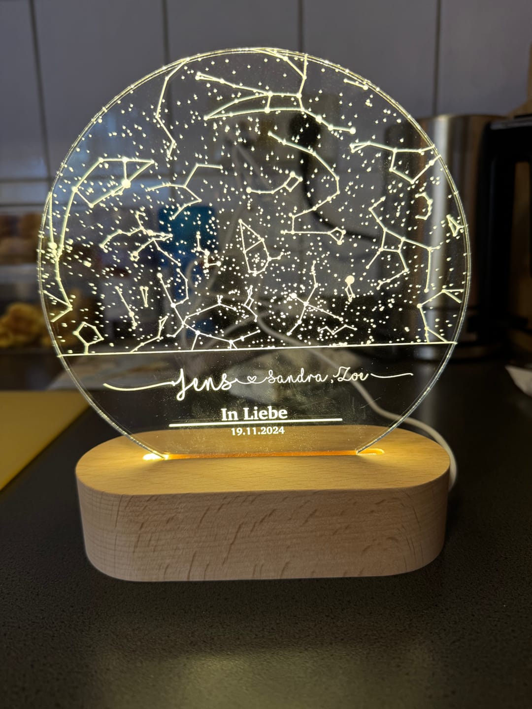 Customer photo review of Euer Sternenhimmel Liebeslicht