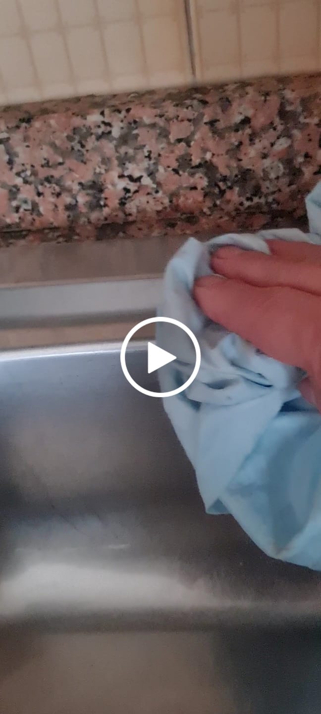 Customer video review of Panno Acciai e Superfici Cromate