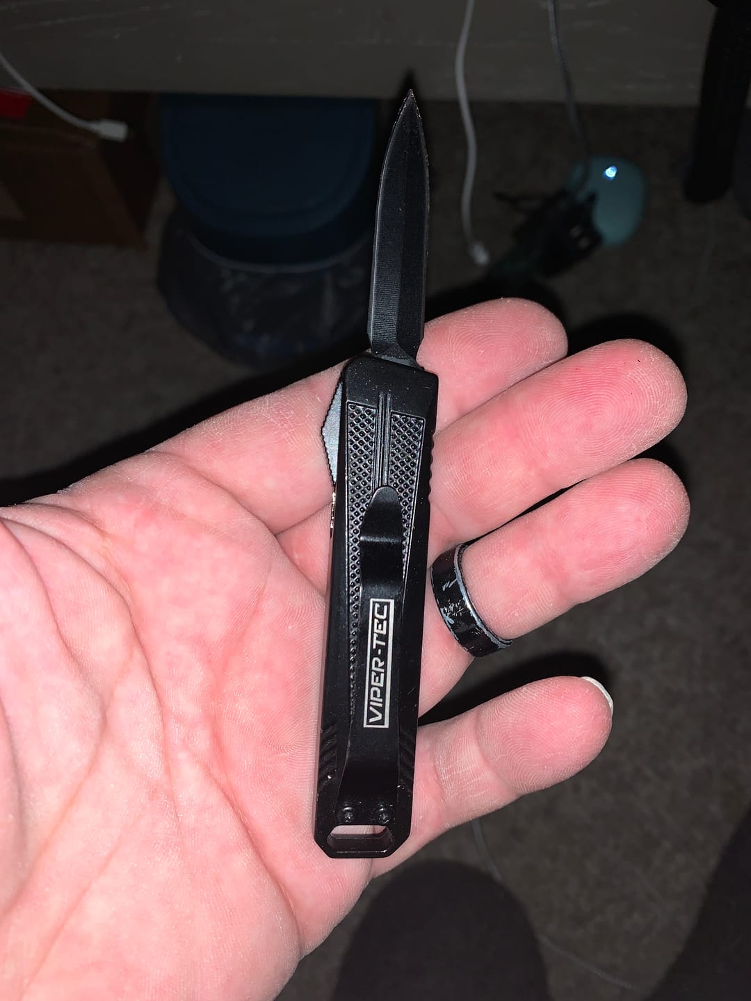 Customer photo review of VT Mini Stinger OTF Knife