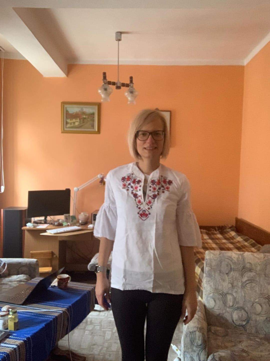 Customer photo review of Дамска риза "Самоковска"