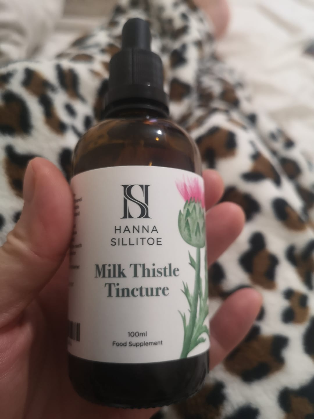 Customer photo review of Milk Thistle Tincture