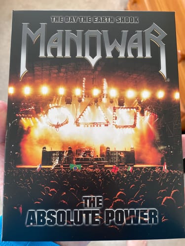Customer photo review of Manowar DVD Double The Day The Earth Shook - The Absolute Power