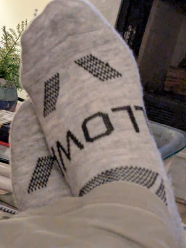 Customer photo review of Men's Alpaca Socks