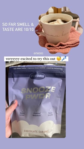 Customer photo review of SNOOZE PWDR