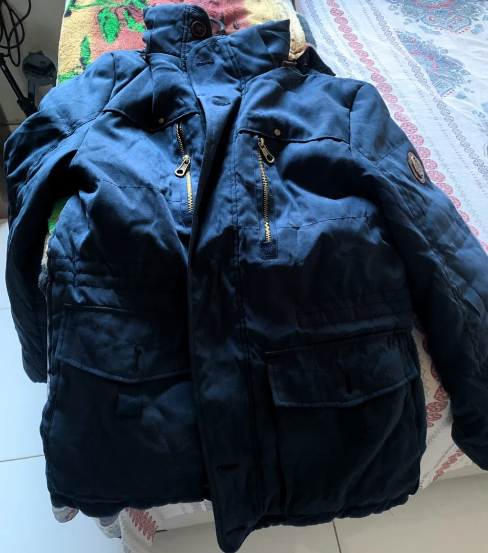 Customer photo review of Julian Winterparka | Langer Wintermantel aus Baumwolle