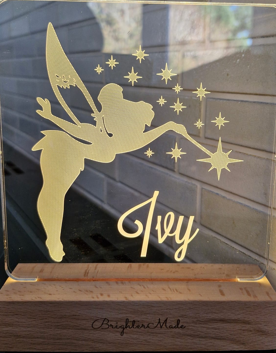 Customer photo review of Fairy - Personalized Night Light