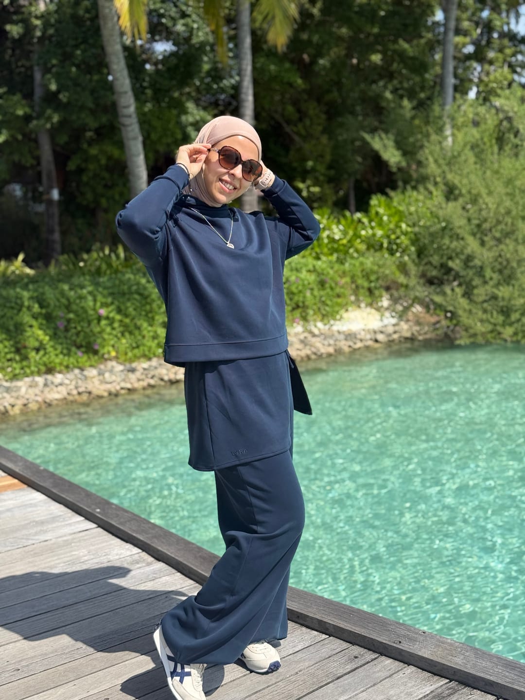 Customer photo review of SKIRT WRAP TROUSER