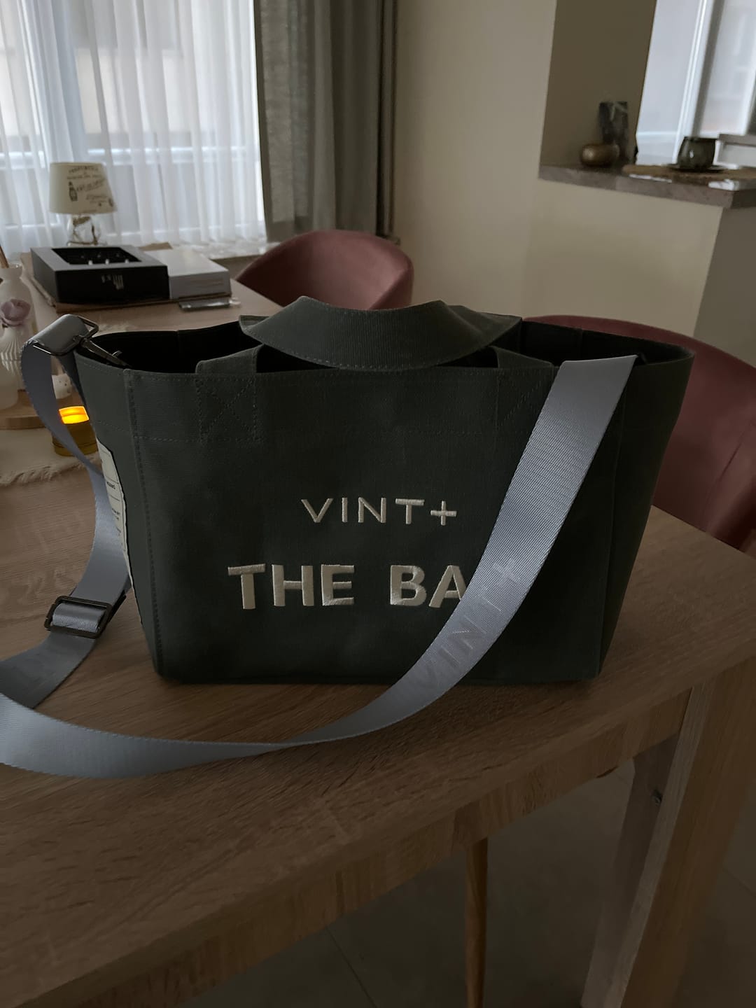 Customer photo review of CANVAS BAG - SMALL - LODEN GRÜN