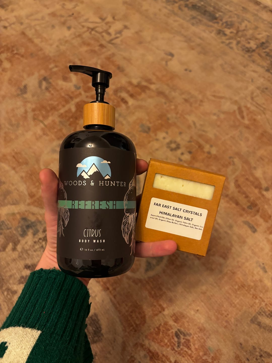 Customer photo review of "Refresh" Citrus Body Wash