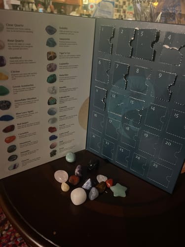 Customer photo review of 25 Days of Crystal Energy