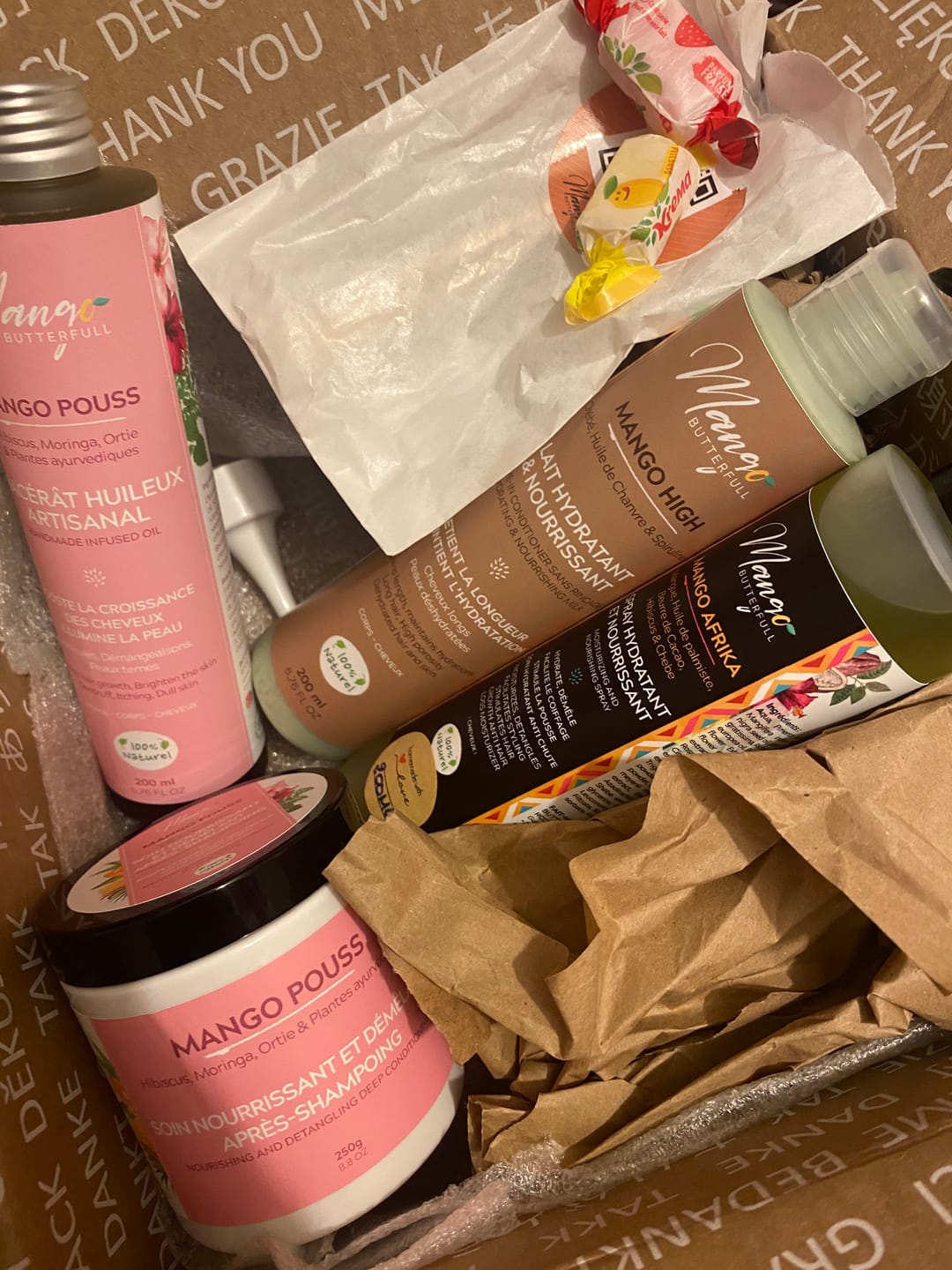 Customer photo review of Soin nourrissant et démêlant après-shampoing - POUSS