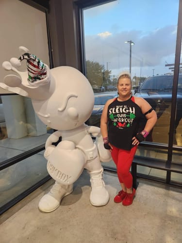 Customer photo review of 'Bout to Sleigh this Workout -Promo