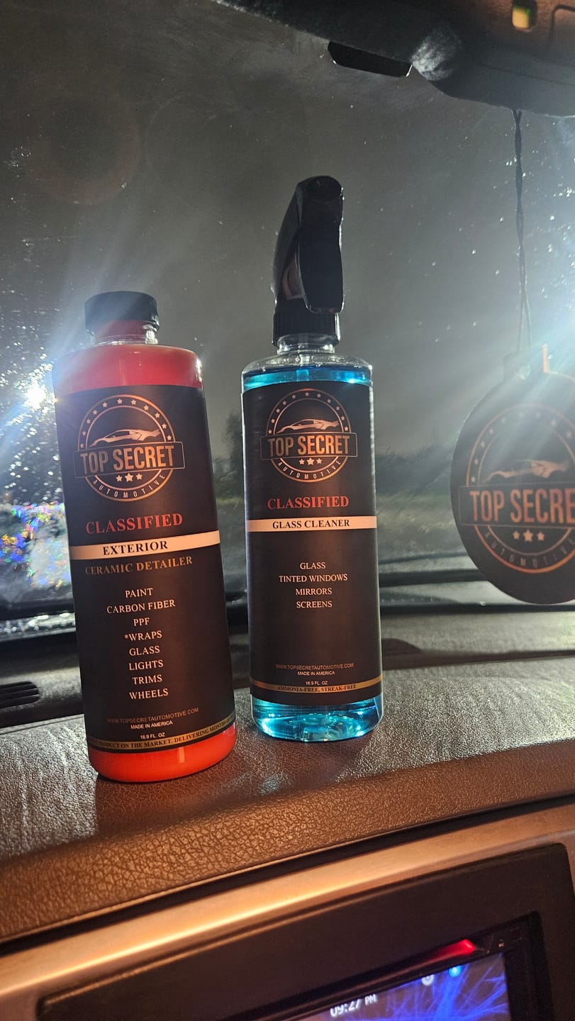 Customer photo review of PRYSMX - GLASS CLEANER