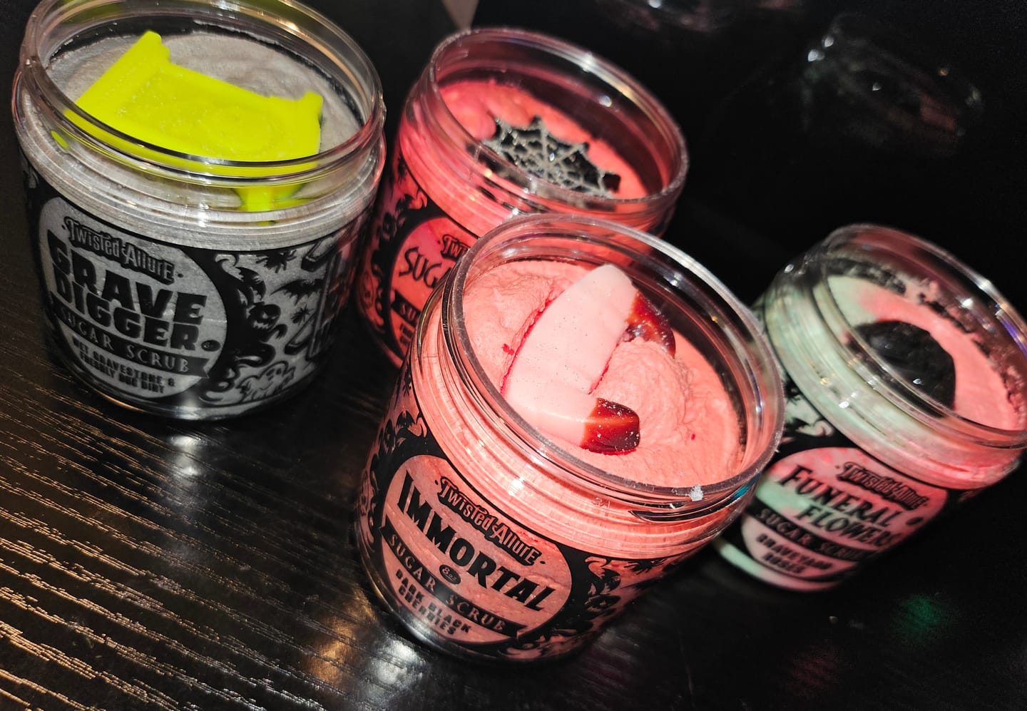 Customer photo review of Grave Digger Sugar Scrub
