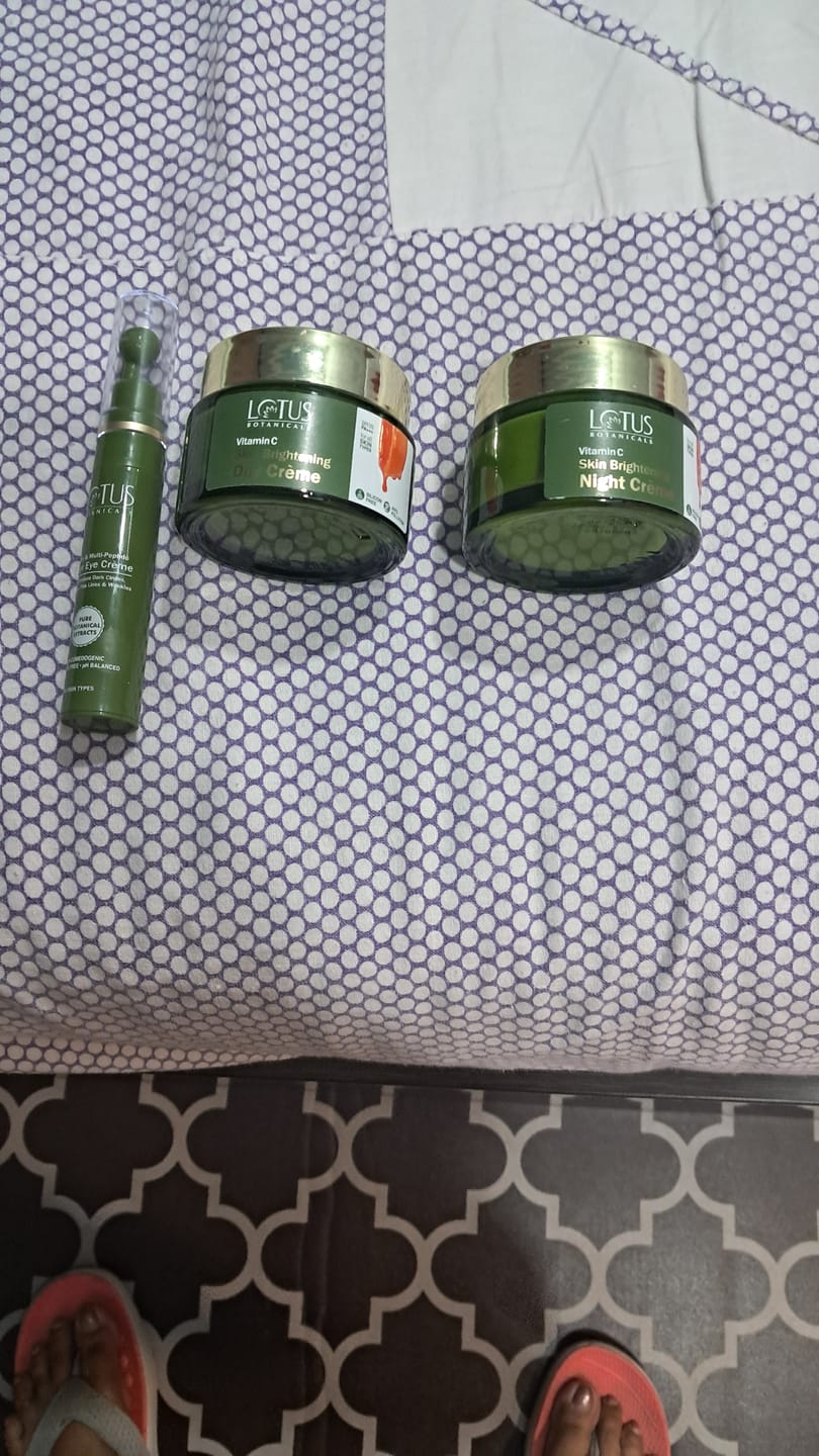Customer photo review of Vitamin C Illuminating Radiance Combo