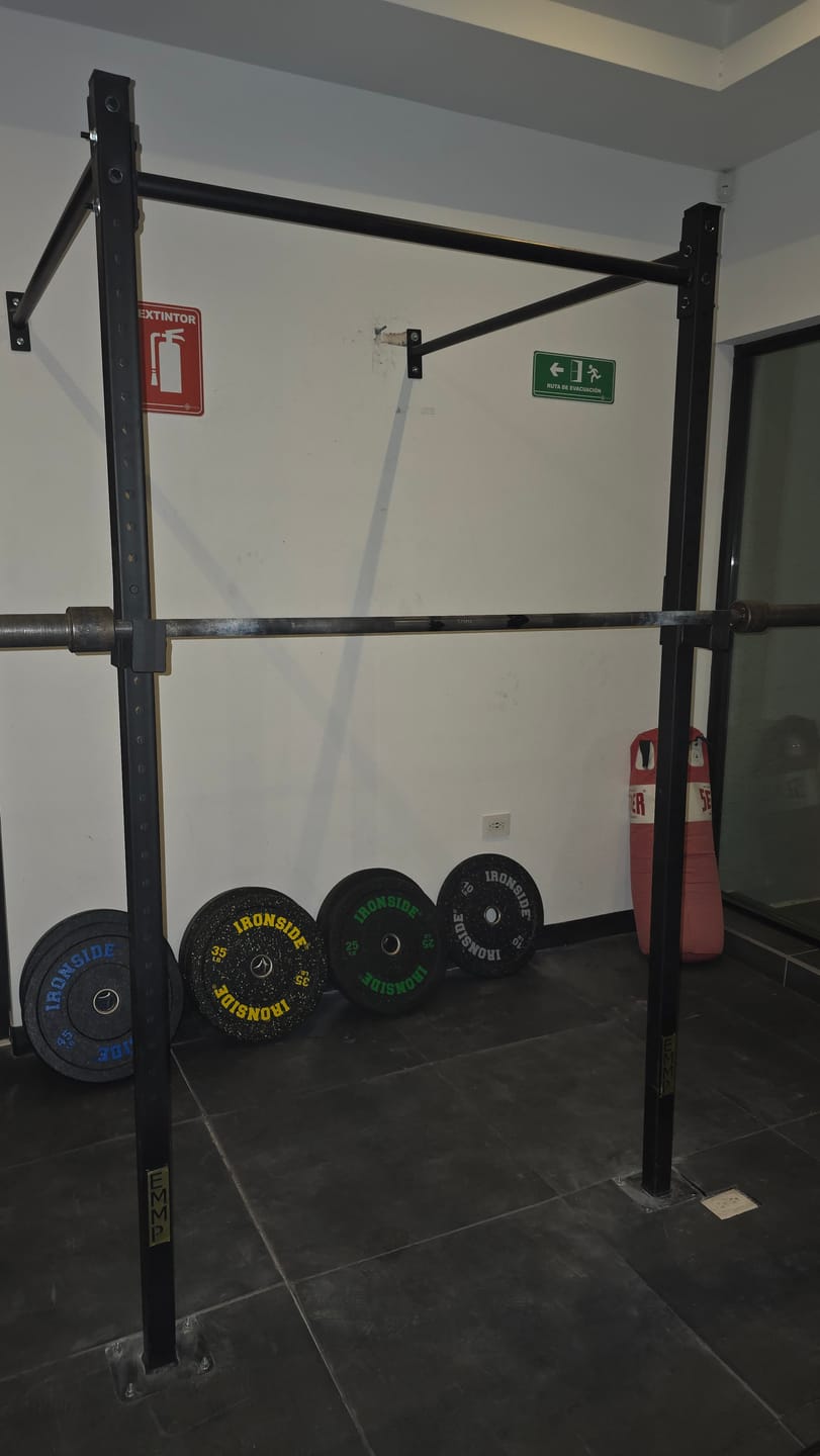 Customer photo review of Discos Olímpicos Bumper Hi-Temp IRONSIDE (LB)