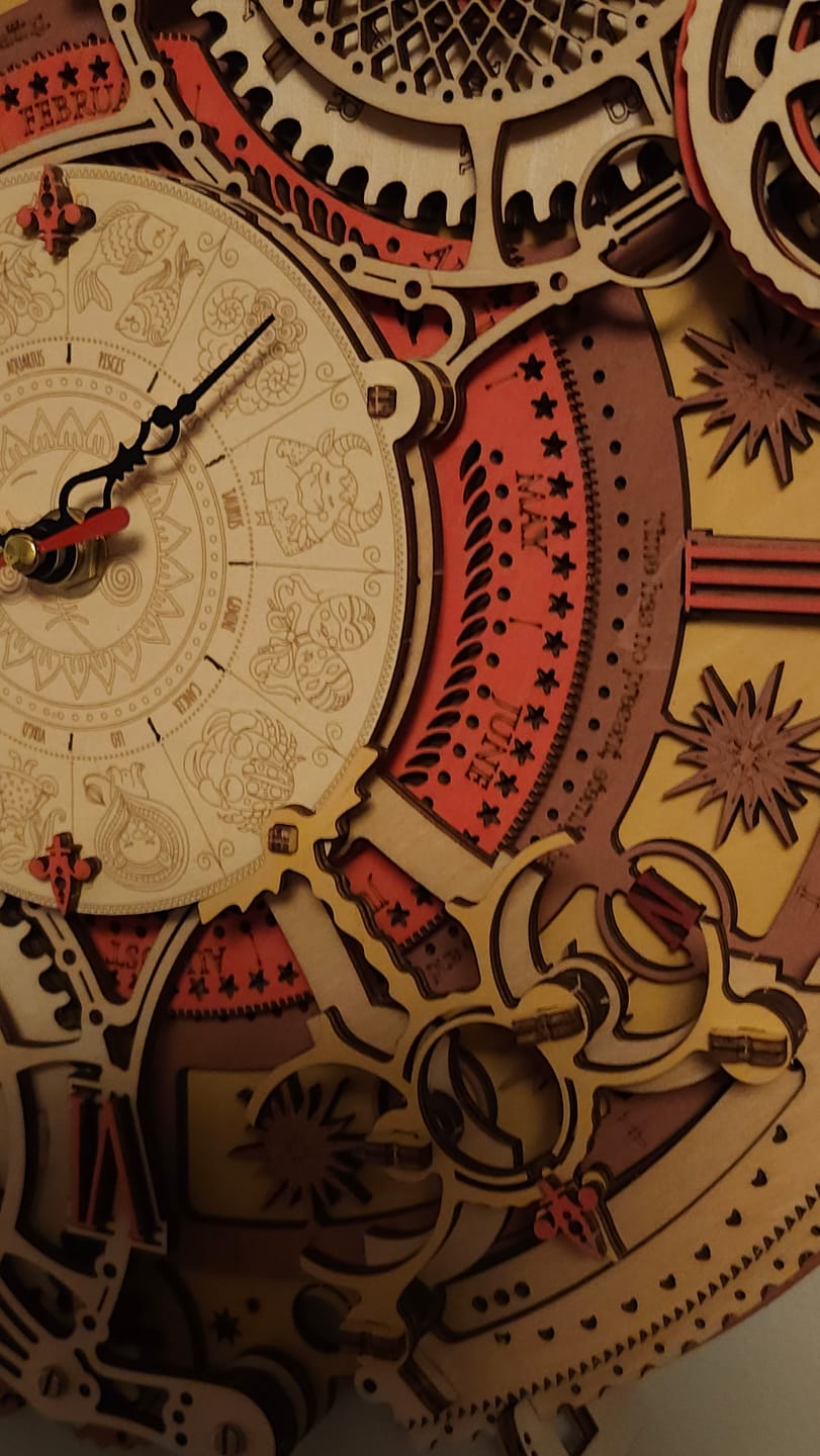 Customer photo review of Zodiac Wall Clock