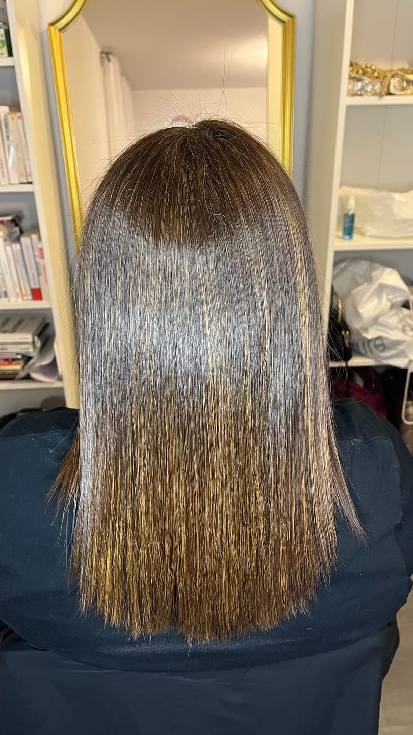 Customer photo review of Botox Capillaire Onix Liss