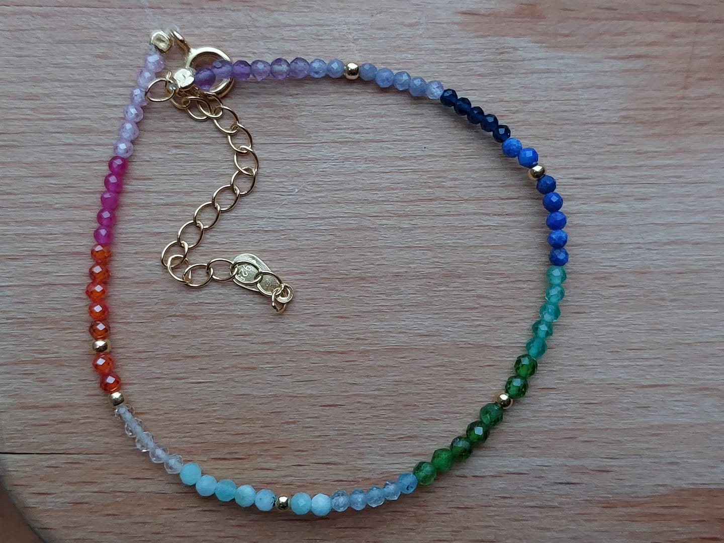 Customer photo review of Bracelet 7 chakras