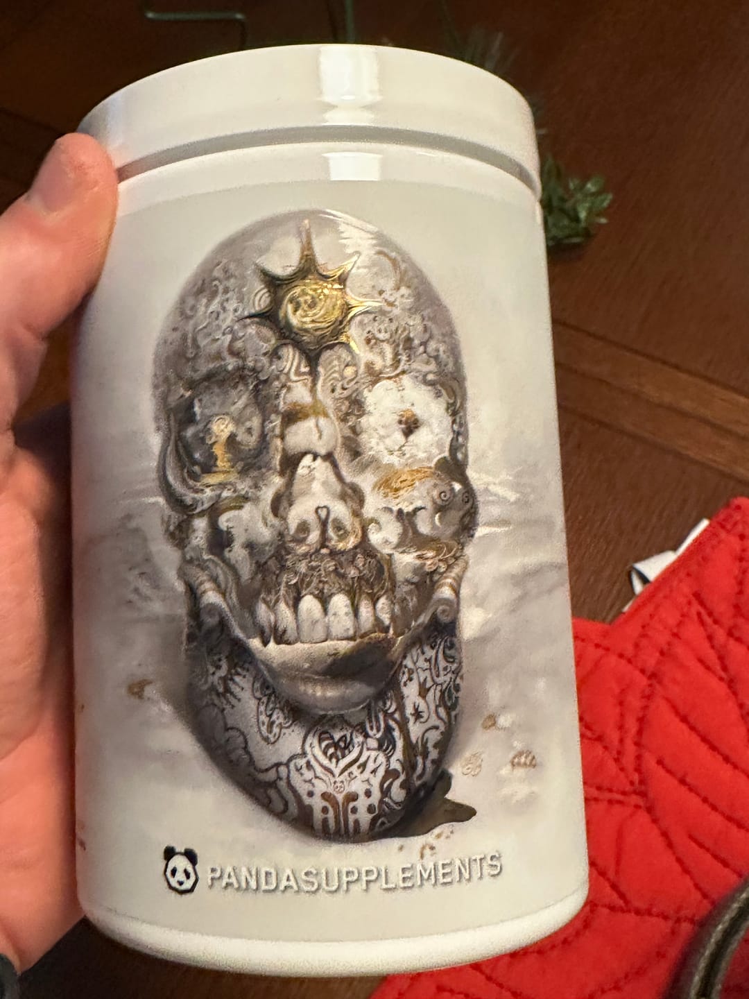 Customer photo review of SKULL Nootropic Pre-Workout