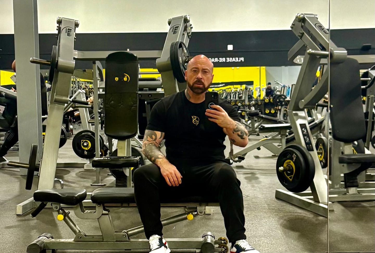 Customer photo review of Daytona Zip Hoodie - Black
