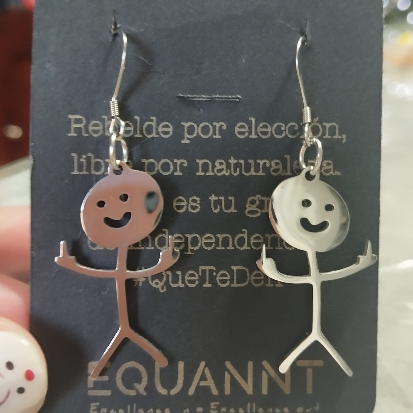 Customer photo review of Que te den | Pendientes | Equannt