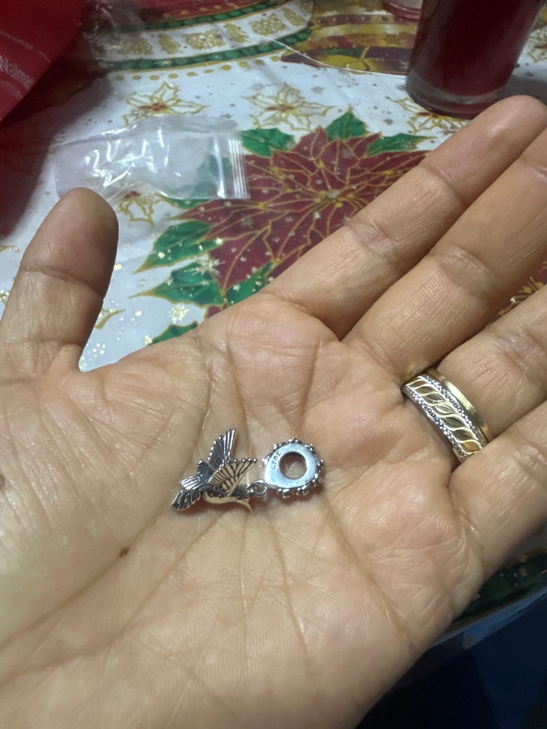 Customer photo review of Charm Colibri Mistico