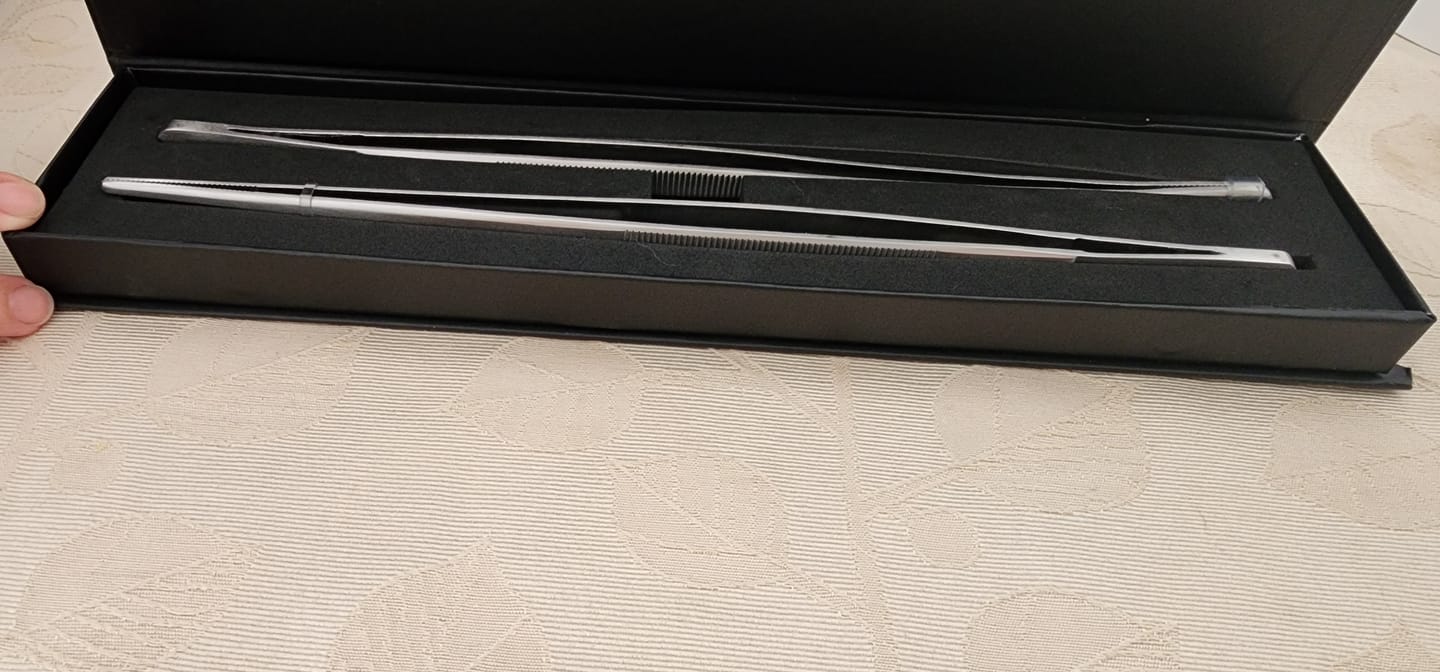 Customer photo review of Pinzas Gastronómicas - Caja 2 Unidades