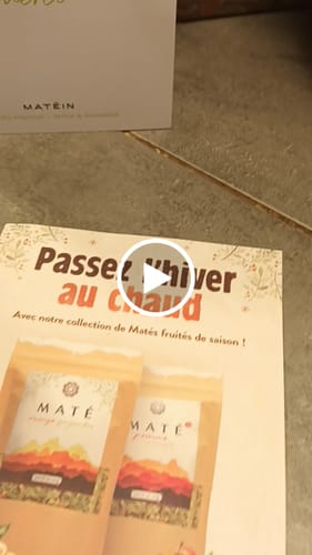 Customer video review of Maté Pomme Cannelle 🍎