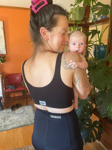 Customer photo review of The Leakproof Essential Milk Bra