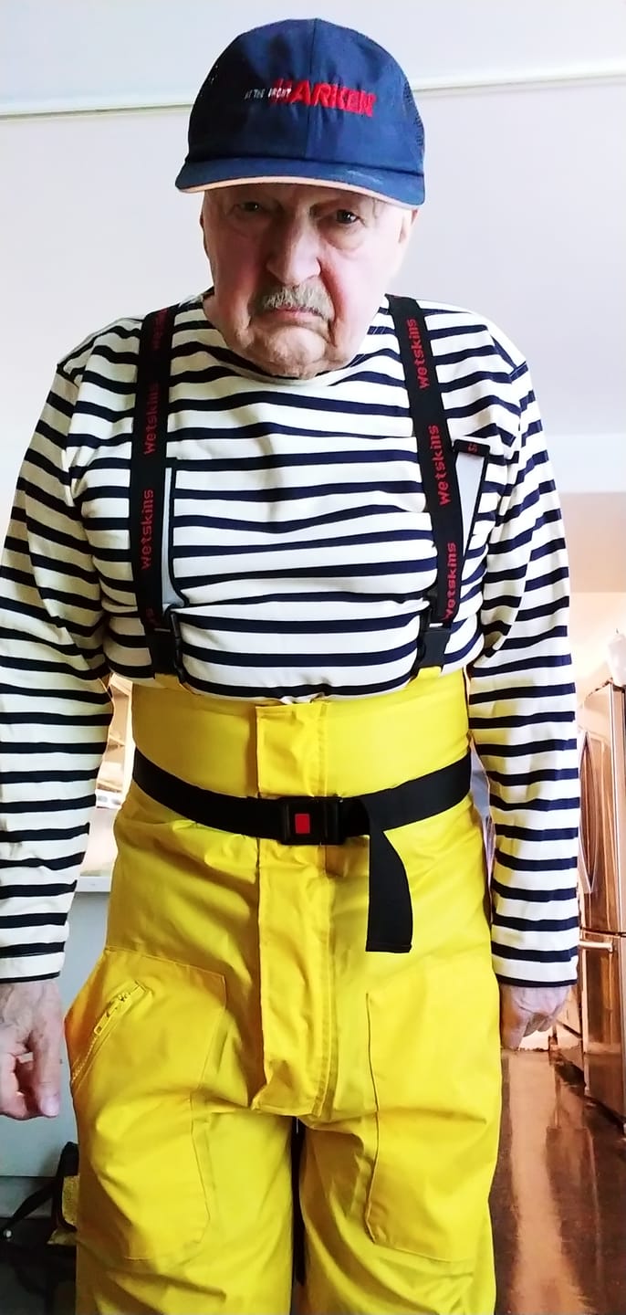 Customer photo review of Breton Stripe Long Sleeve T-Shirt