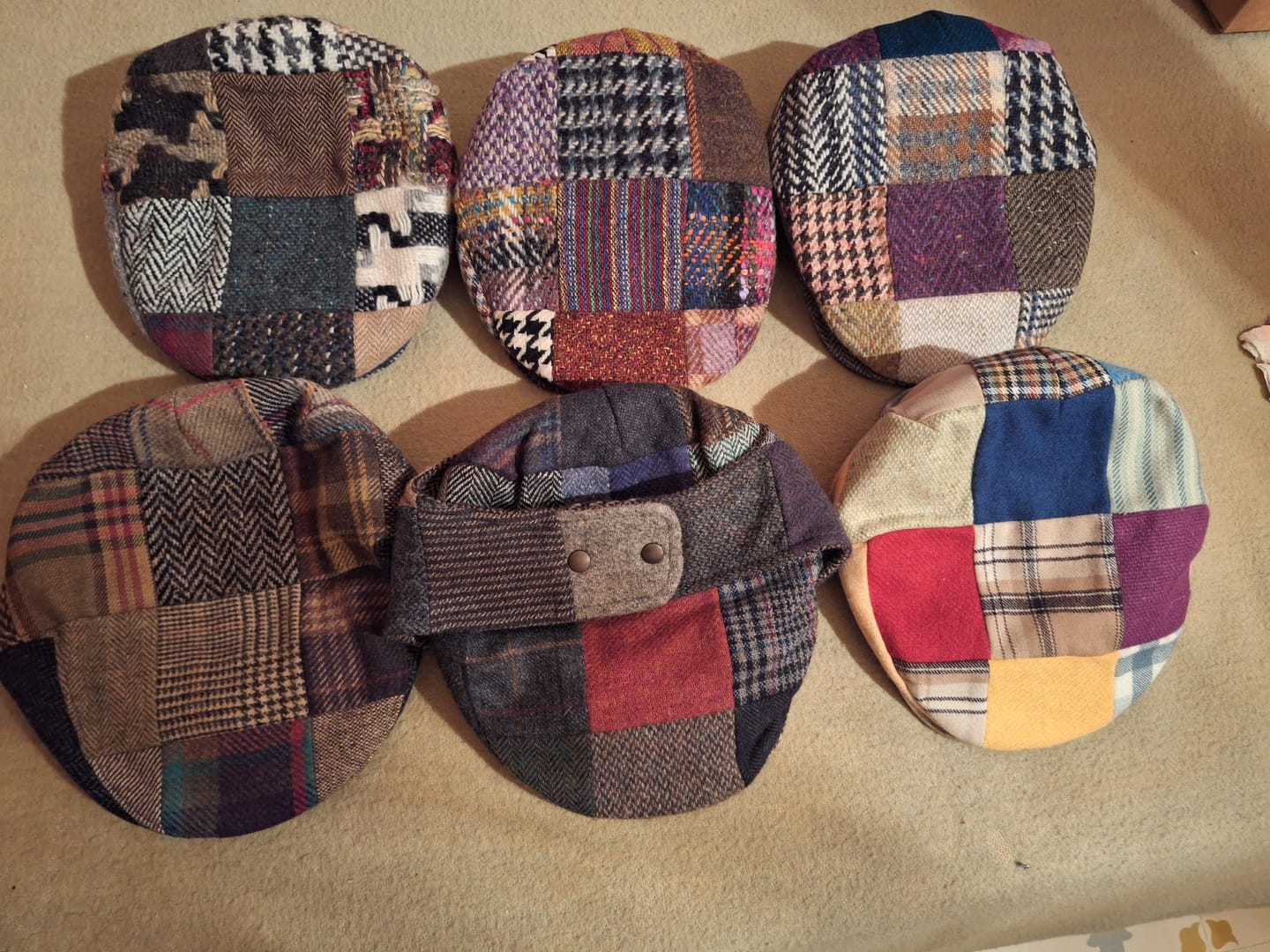 Customer photo review of Vintage Cap Heavy Patchwork Tweed - LIMITED EDITION